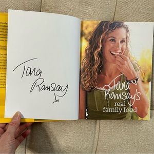 Signed copy! Tana Ramsay's Real Family Food Cookbook